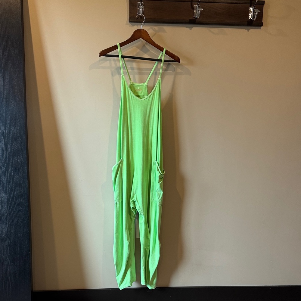 FP Movement by Free People Neon Green Jumpsuit